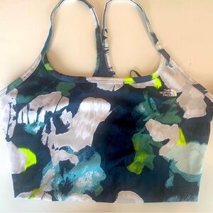 The North Face West Dune Sky tanklette in blue/ green Large NWT